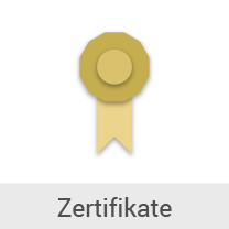 Button Zertifikate